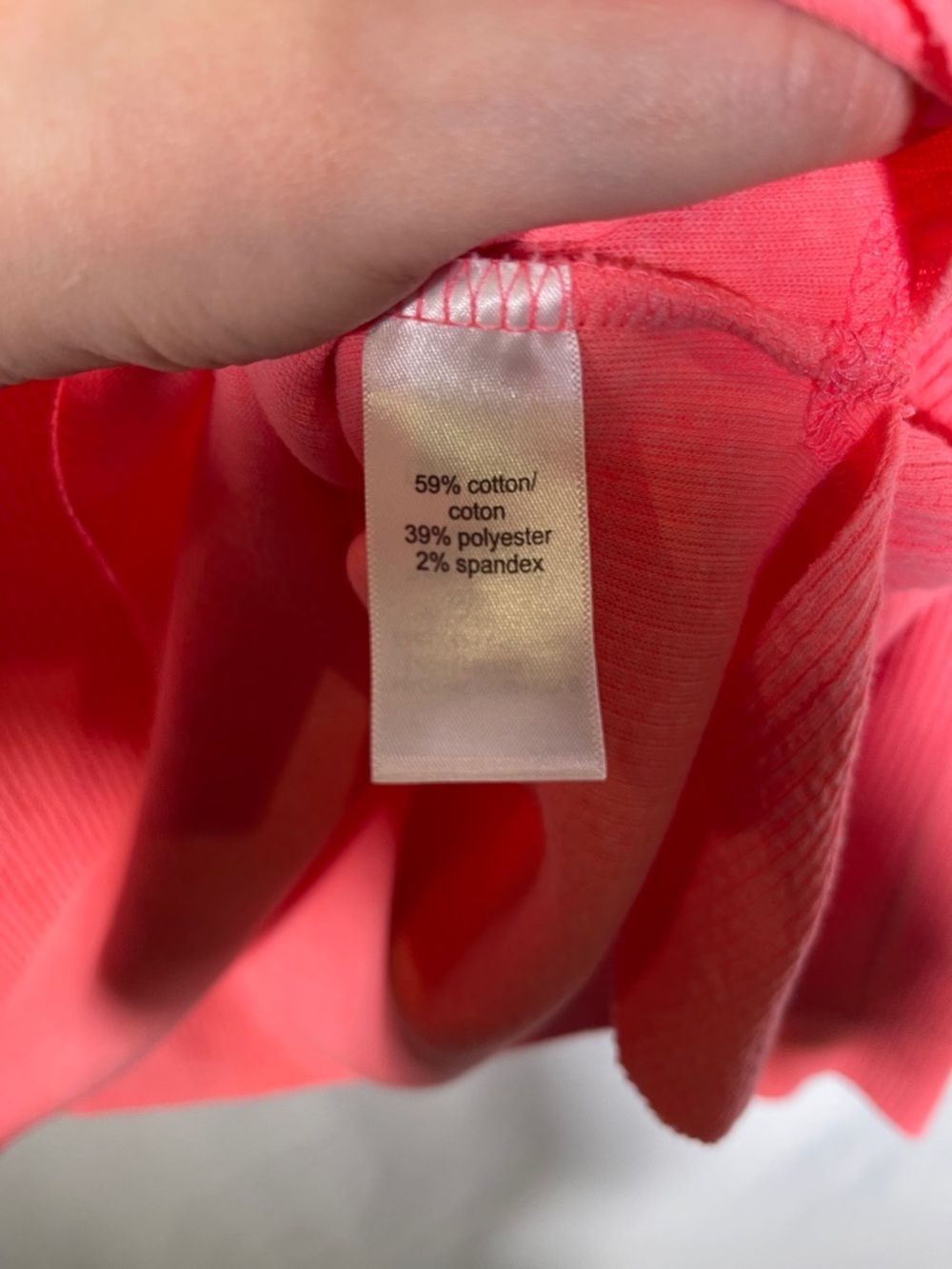 MAURICES WOMENS TEXTURED CREWNECK SWEATSHIRT PINK 1X - Picture 4 of 7